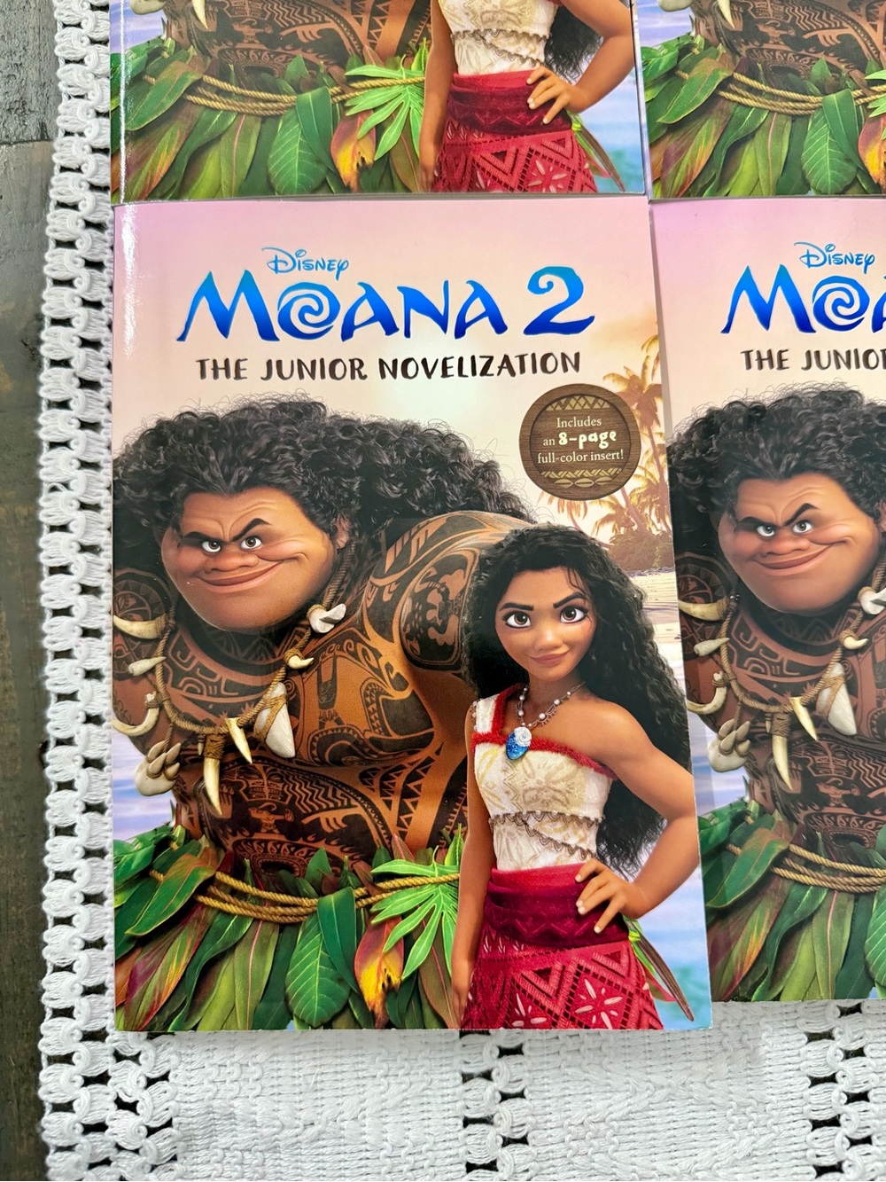 Disney Moana 2 Junior Novelization Lot Bundle (4 Books) New - Picture 3 of 5